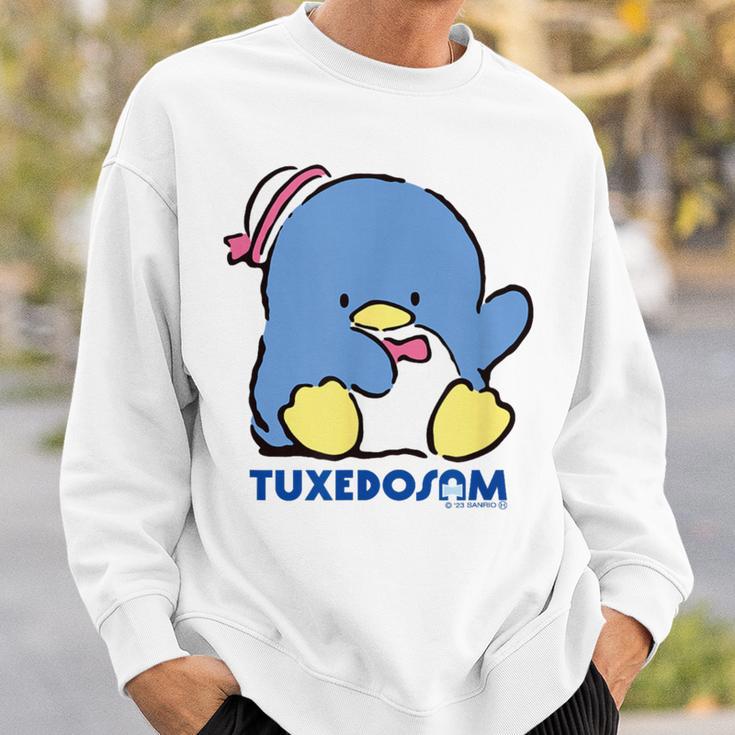 タキシードサム おすわり ダークカラー スウェットシャツ 彼への贈り物