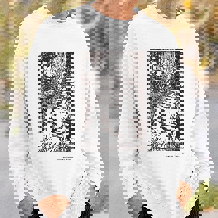 ムーミン 真夜中に起きる ムーミン谷の冬 スウェットシャツ 彼への贈り物