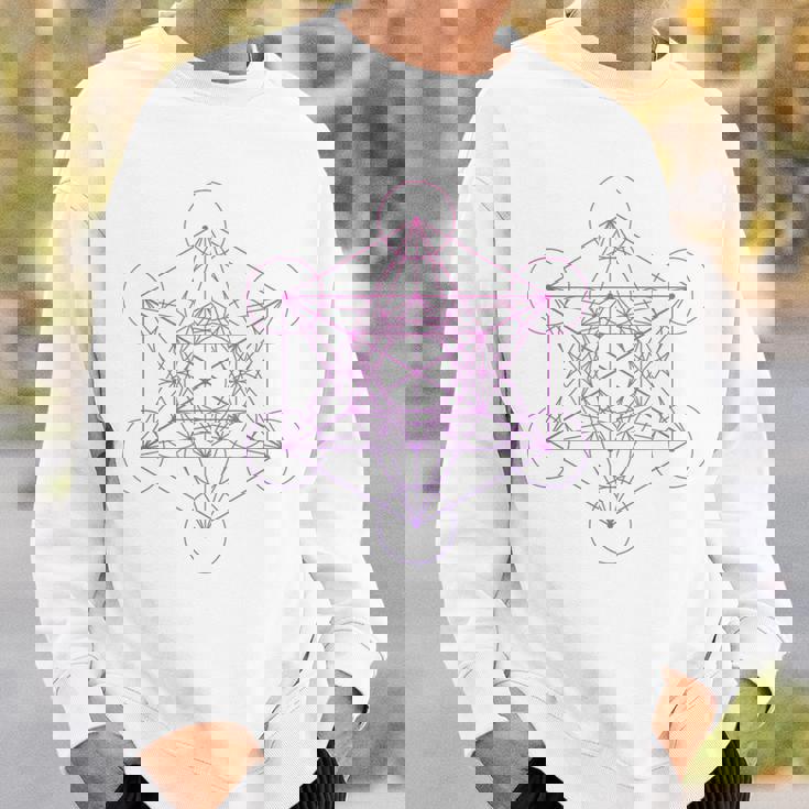 メタトロンキューブ 神聖幾何学 スウェットシャツ 彼への贈り物