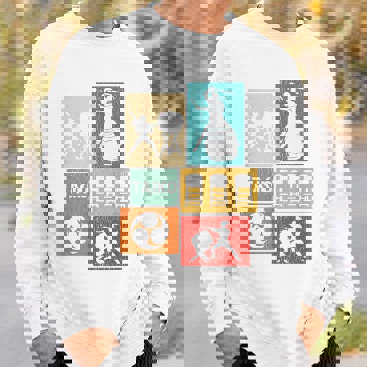 太鼓 みつどもえ ヴィンテージ 太鼓ドラマー スウェットシャツ 彼への贈り物