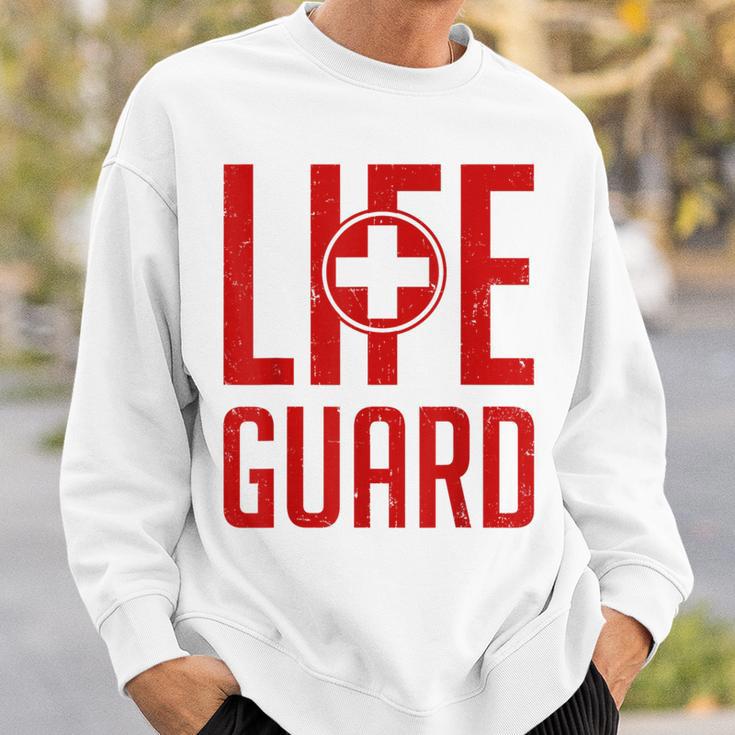 救命救急救命士のライフセーバー Lifeguard スウェットシャツ 彼への贈り物