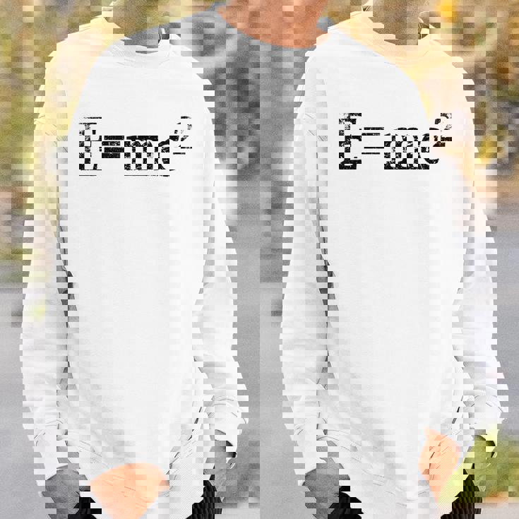 物理相対性理論e Mc2方程式の式 EMc2 スウェットシャツ 彼への贈り物