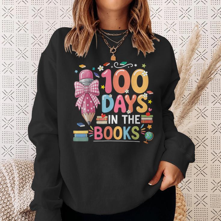 100th Day Of School Teacher Floral 100 Days In The Books Sweatshirt Gifts for Her 100th Day Of School Teacher Floral 100 Days In The Books Sweatshirt Gifts for Her