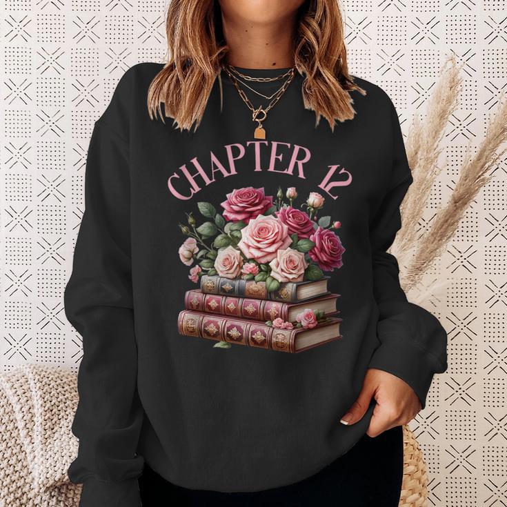 12th Birthday Chapter 12 Birthday Shirt Women Book Lover Sweatshirt Gifts for Her