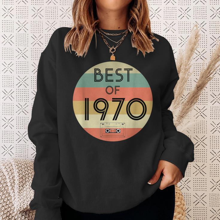 1970年生まれの1970年最高の誕生日プレゼント スウェットシャツ 彼女への贈り物