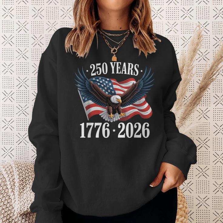 250 Anniversary Usa 2026 Patriotic Eagle 250Th 4Th Of July スウェットシャツ 彼女への贈り物