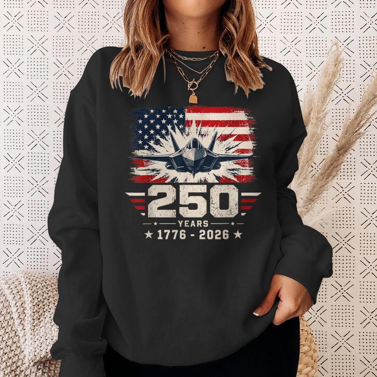 250Th Anniversary Usa Patriotic 250 Years American 4Th July スウェットシャツ 彼女への贈り物