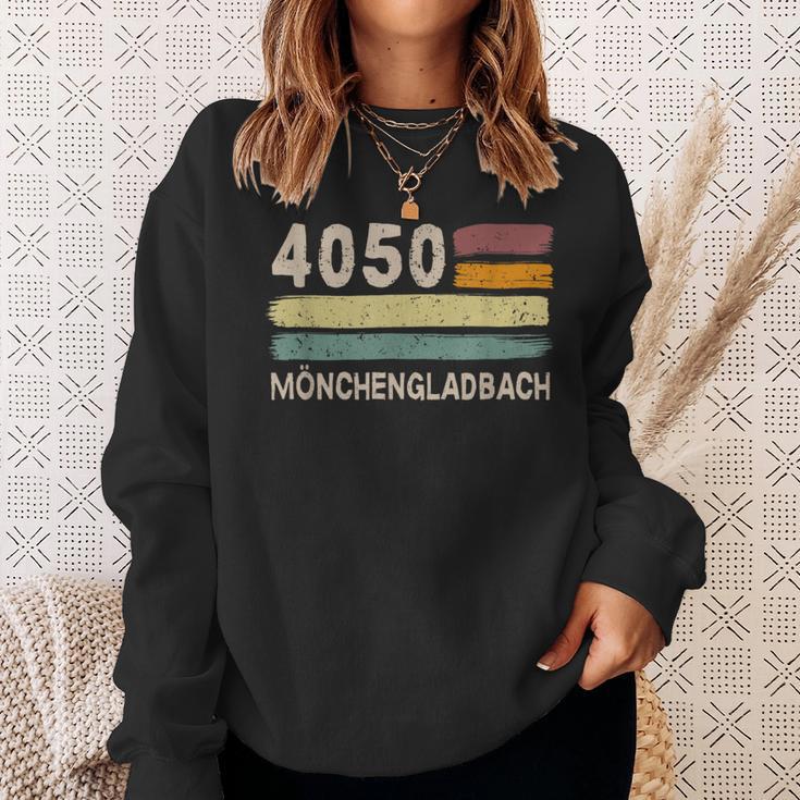 4050 Mönchengladbach レトロ郵便番号 ビンテージ スウェットシャツ 彼女への贈り物