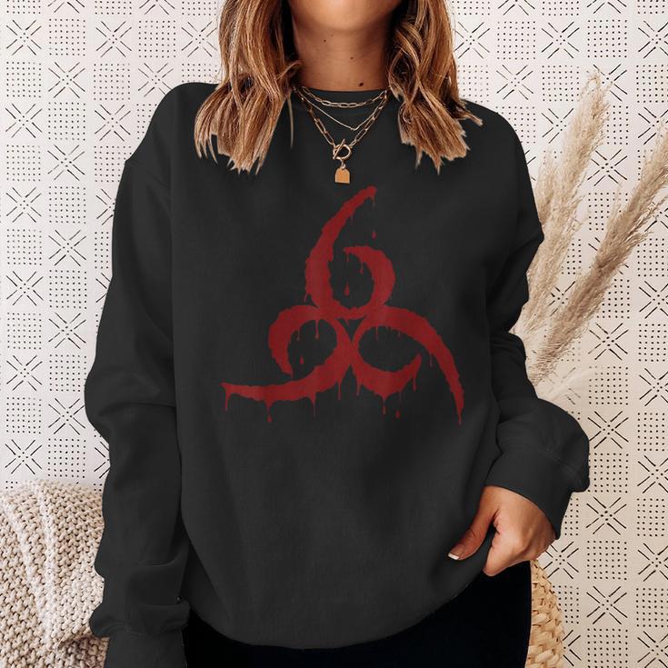 666 デビルグラフィック 獣の数 サタン スウェットシャツ 彼女への贈り物
