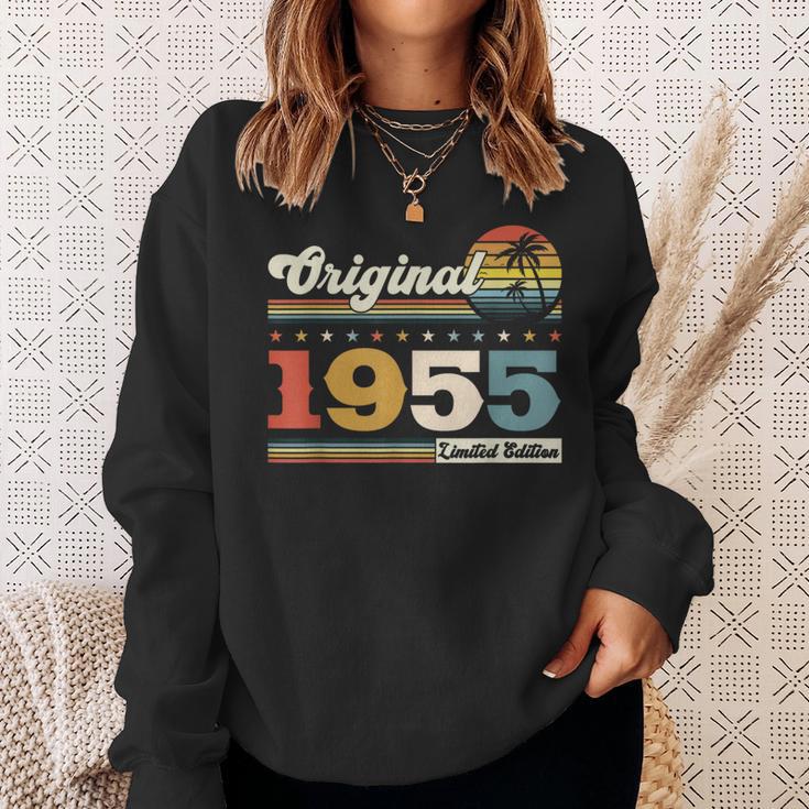 70 歳の誕生日 男性 オリジナル ヴィンテージ 1955 年 ギフト スウェットシャツ 彼女への贈り物
