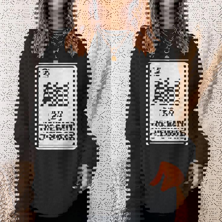 Ah The Element Ofurprise 周期表 スウェットシャツ 彼女への贈り物