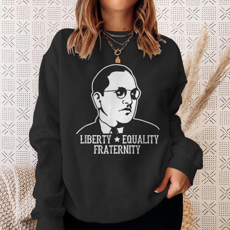 Ambedkar Jayanthi 平等自由 スウェットシャツ 彼女への贈り物
