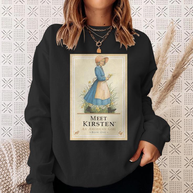 American Girl Meet Kirsten Book Cover Sweatshirt Gifts for Her