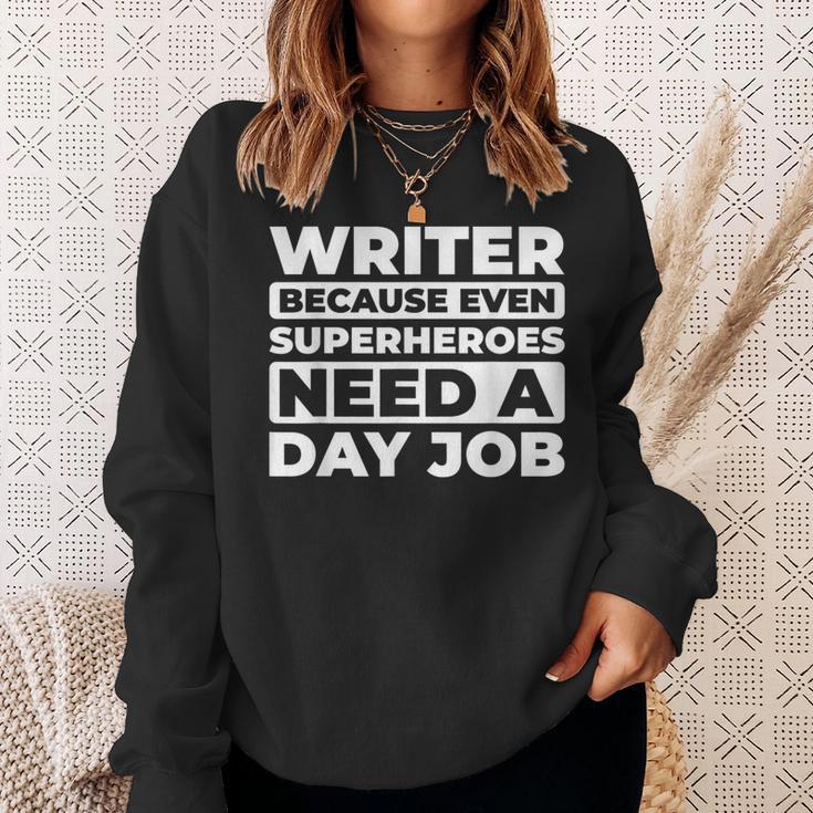 Author Writer Novelist Poetry Book Sweatshirt Gifts for Her