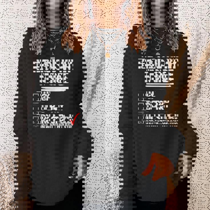 Bachelor メンズ シャツ Rasons Why I'mingle Big Dick Fun スウェットシャツ 彼女への贈り物