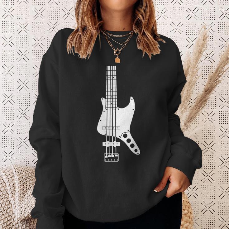 I Bass Guitar スウェットシャツ 彼女への贈り物