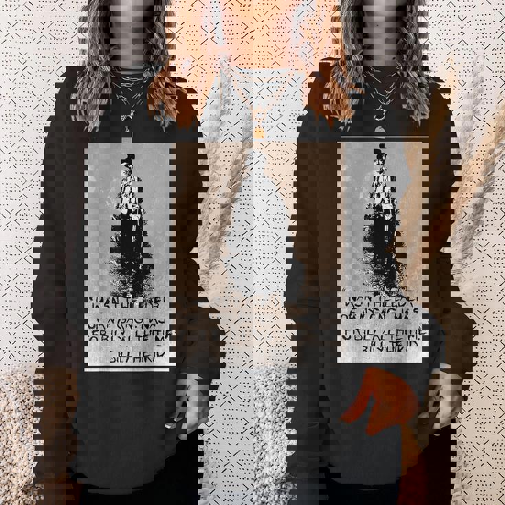 Billy The Kid 引用句付き スウェットシャツ 彼女への贈り物