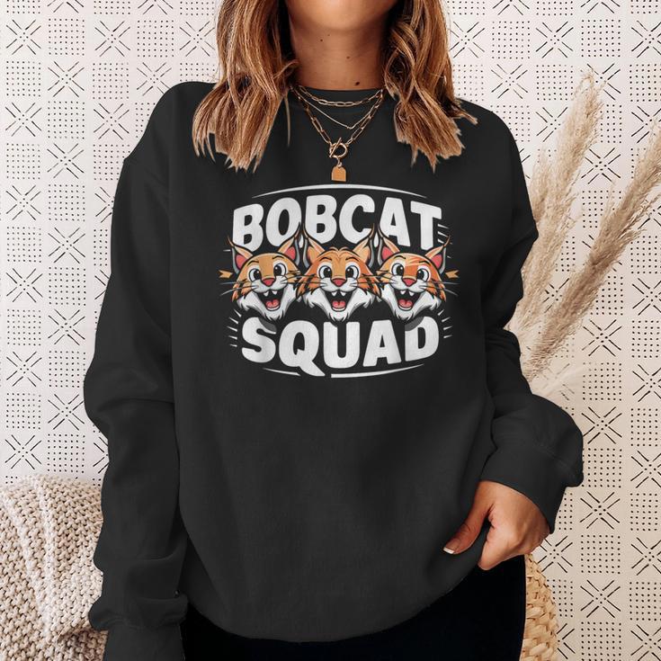 Bobcatquad ボブキャット愛好家 シャツ スウェットシャツ 彼女への贈り物