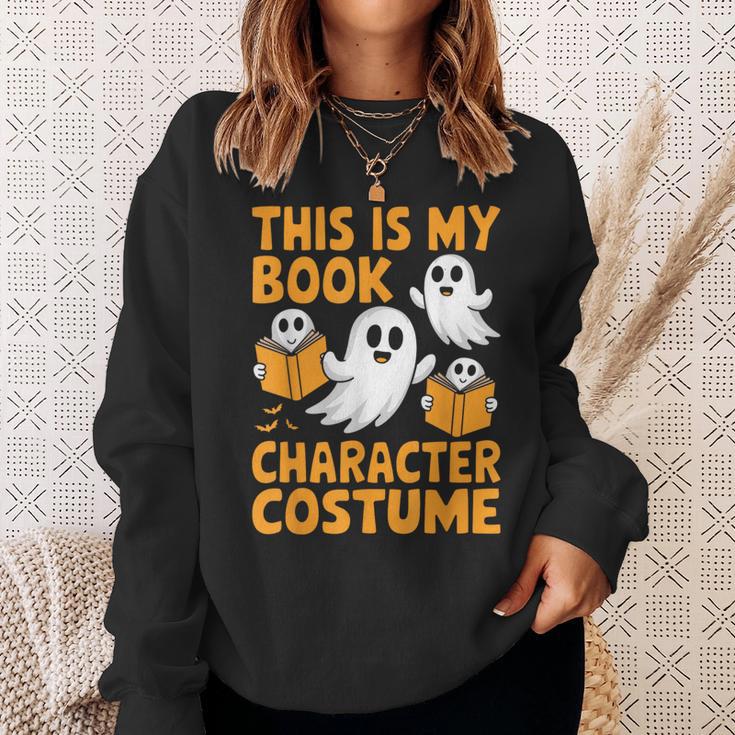 This Is My Book Character Costume Halloween Costume Sweatshirt Gifts for Her This Is My Book Character Costume Halloween Costume Sweatshirt Gifts for Her