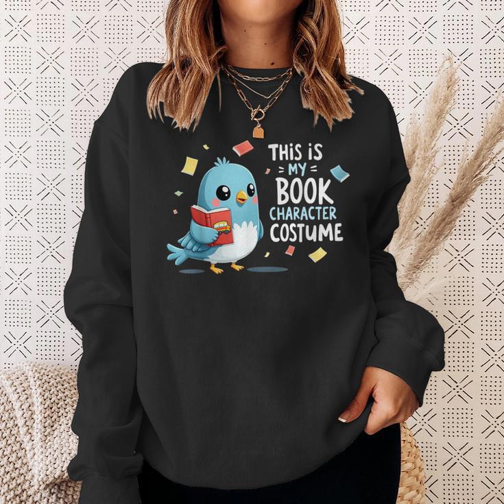 This Is My Book Character Costume Book Lovers Sweatshirt Gifts for Her