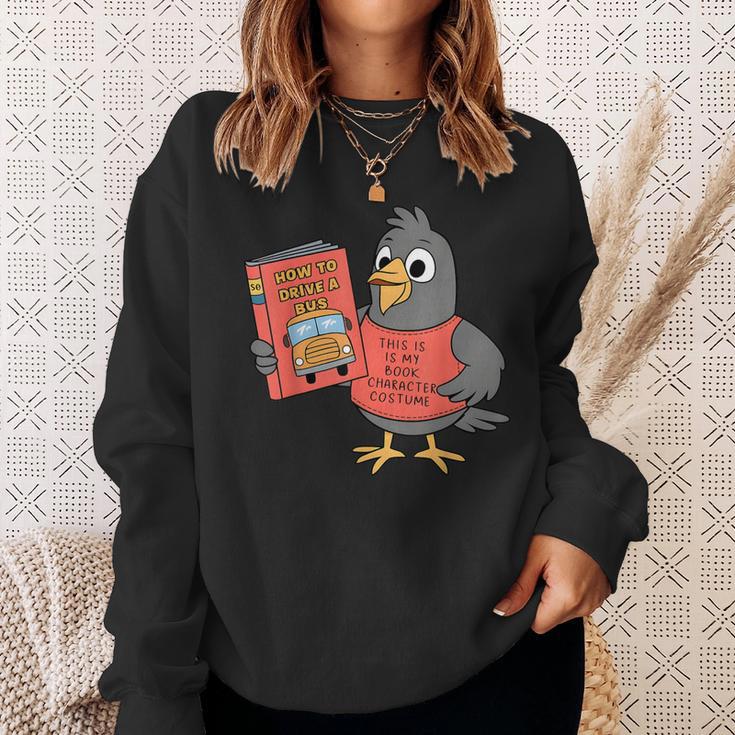 This Is My Book Character Costume- Pigeon Kids Reading Sweatshirt Gifts for Her This Is My Book Character Costume- Pigeon Kids Reading Sweatshirt Gifts for Her