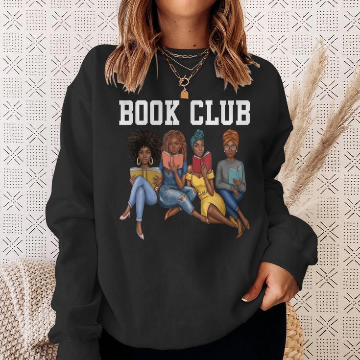 Book Club African American Bookworm Women Girl Reading Sweatshirt Gifts for Her Book Club African American Bookworm Women Girl Reading Sweatshirt Gifts for Her