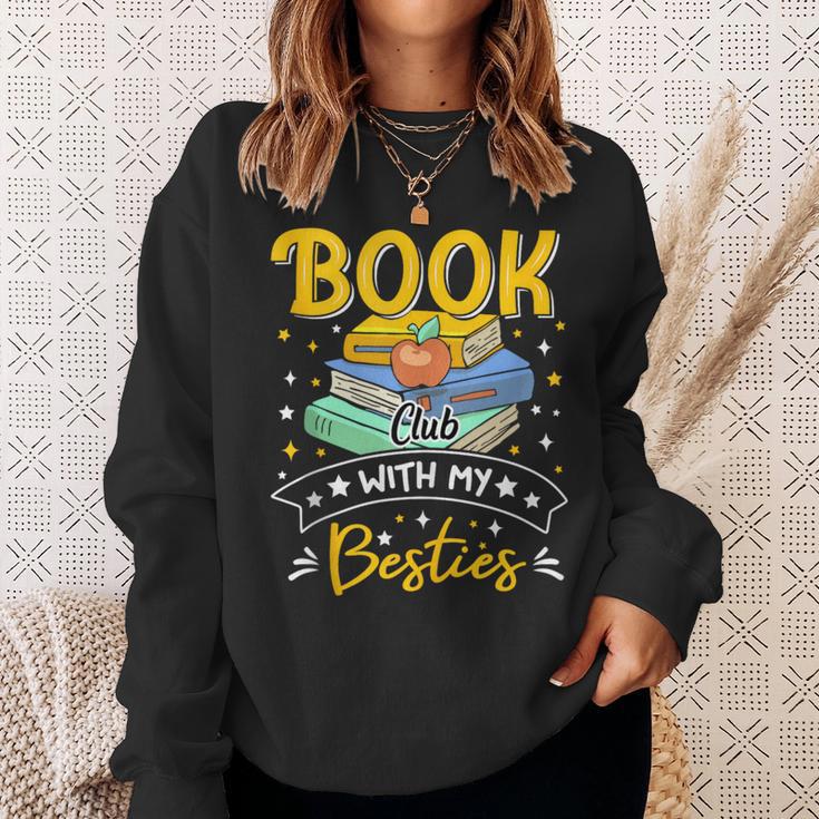 Book Club With My Besties Fun Sweatshirt Gifts for Her