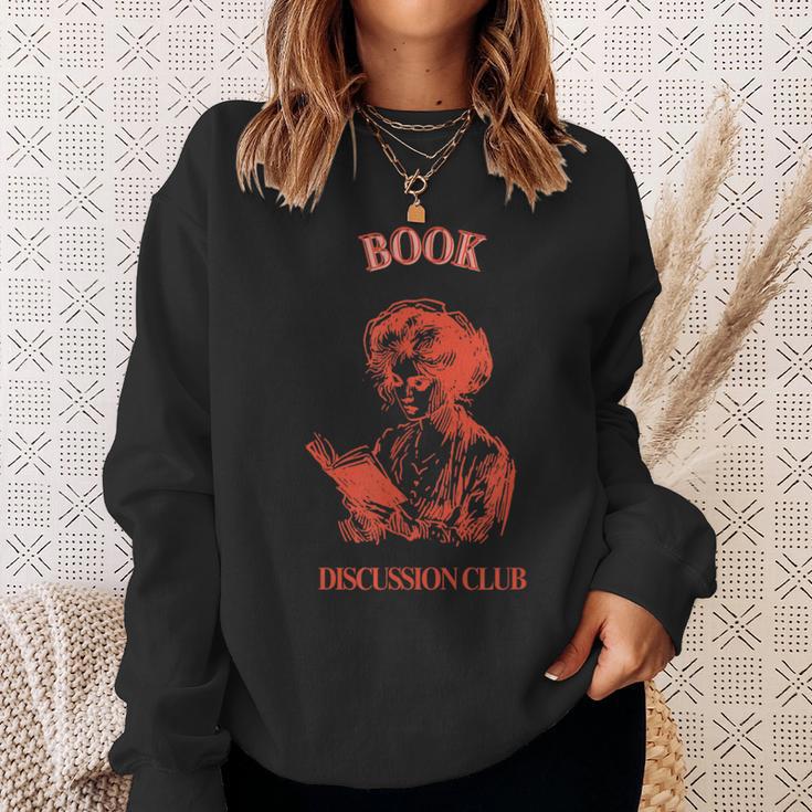 Book Discussion Club Sweatshirt Gifts for Her