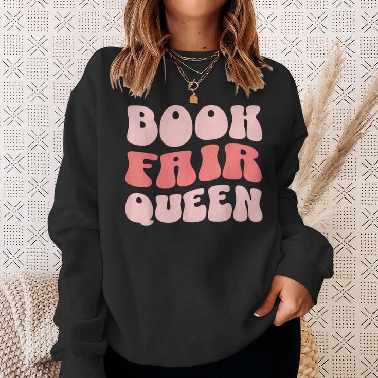 Book Fair Queen Women Library Sweatshirt Gifts for Her Book Fair Queen Women Library Sweatshirt Gifts for Her