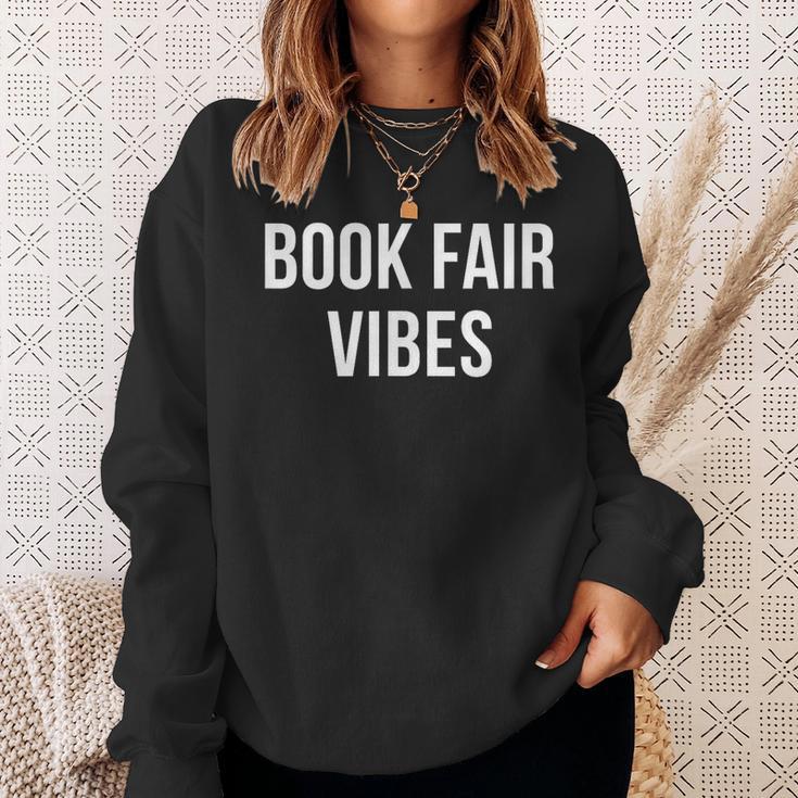 Book Fair Vibes Sweatshirt Gifts for Her Book Fair Vibes Sweatshirt Gifts for Her