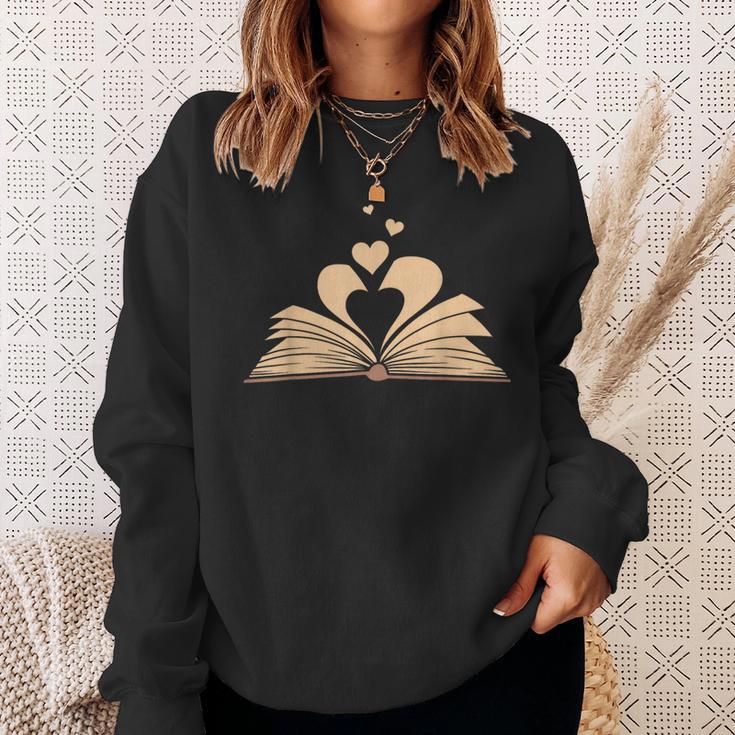 Book Lover Men Women Kids Bookworm Librarian Sweatshirt Gifts for Her
