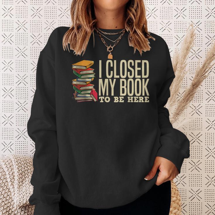 Book Lover For Men Women Reader Cool Librarian Sweatshirt Gifts for Her