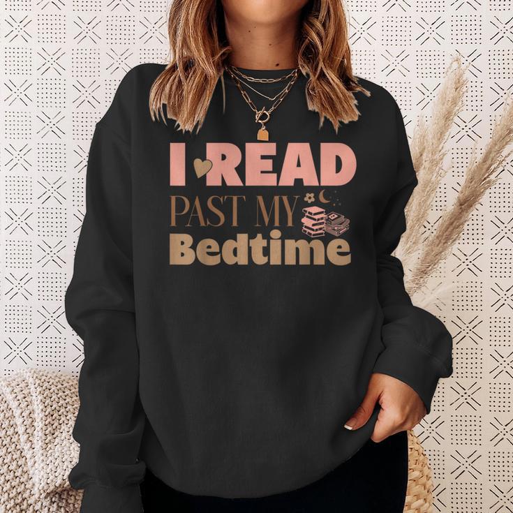 Book Lover I Read Past My Bedtime Bookworm Reader Librarian Sweatshirt Gifts for Her Book Lover I Read Past My Bedtime Bookworm Reader Librarian Sweatshirt Gifts for Her