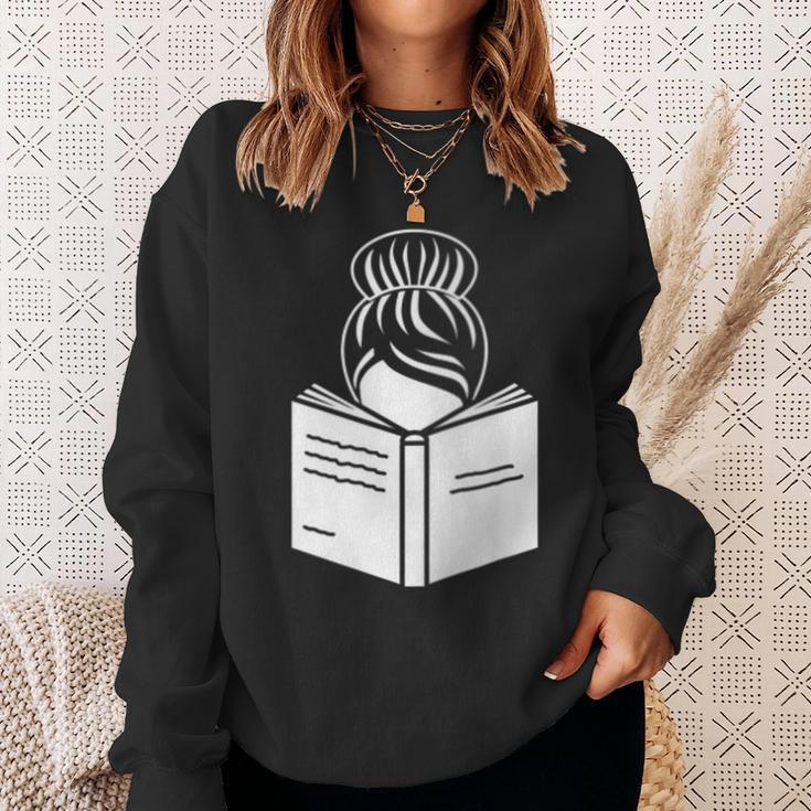 Book Lover Book Reader Reading Graphic Sweatshirt Gifts for Her