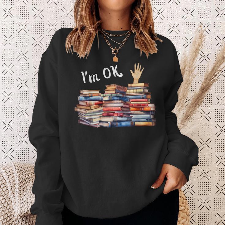 Book Lover For Women Readers Teacher Librarian Sweatshirt Gifts for Her
