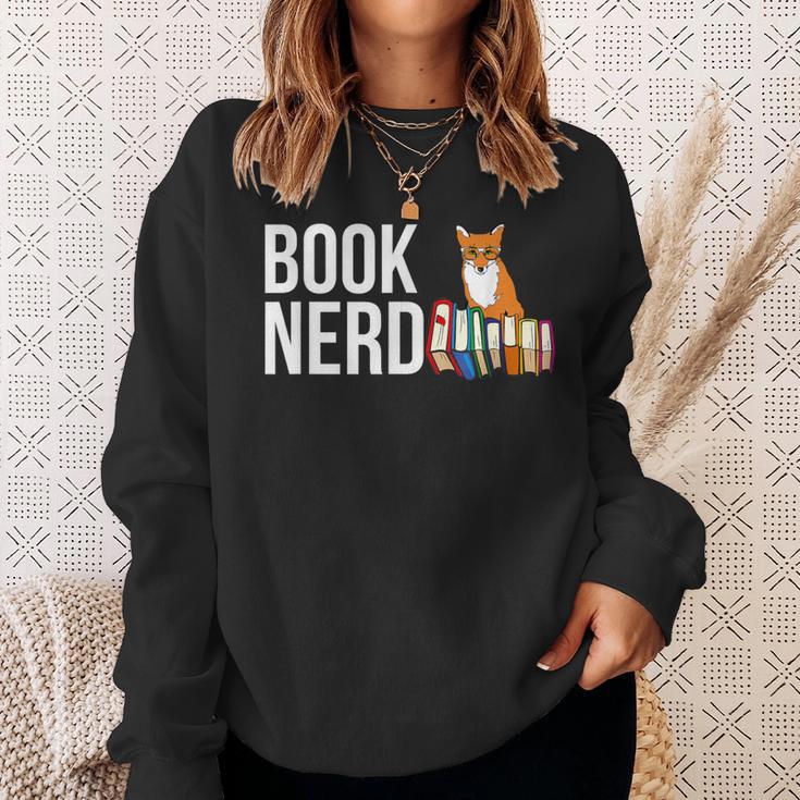 Book Nerd Book Lover Sweatshirt Gifts for Her