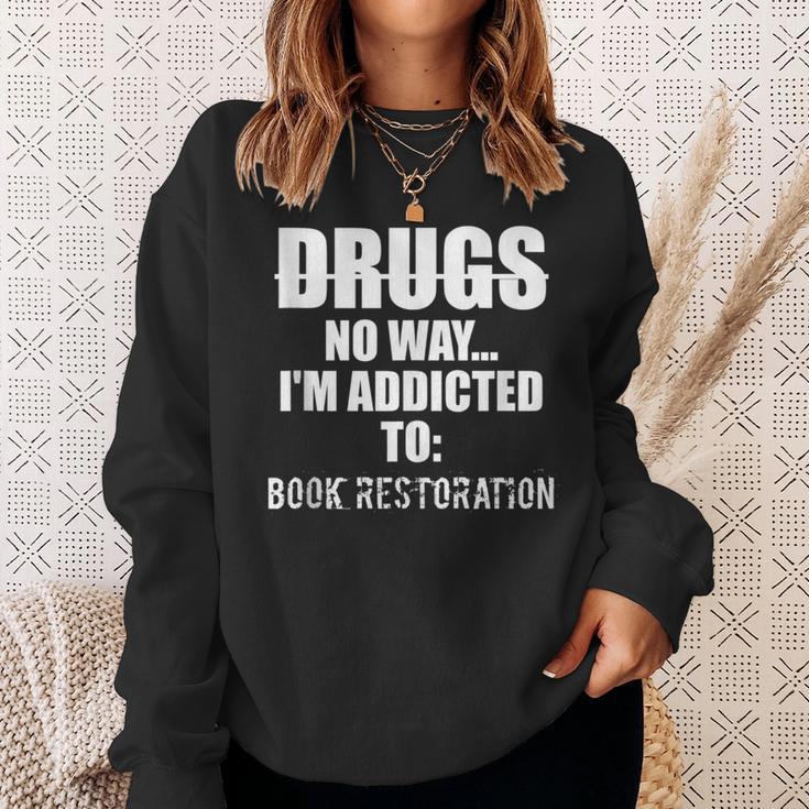 Book Restoration Sweatshirt Gifts for Her