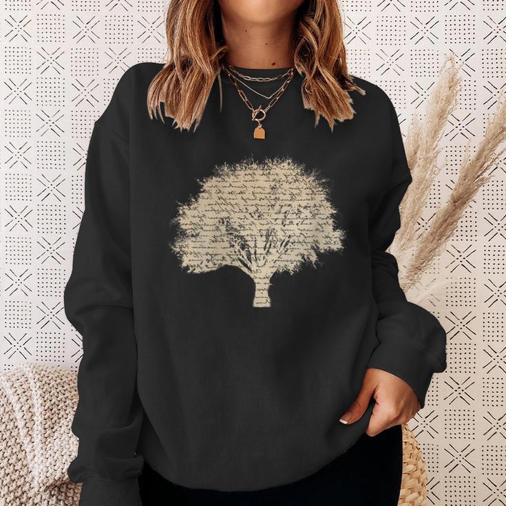Book Tree Fantasy Sweatshirt Gifts for Her