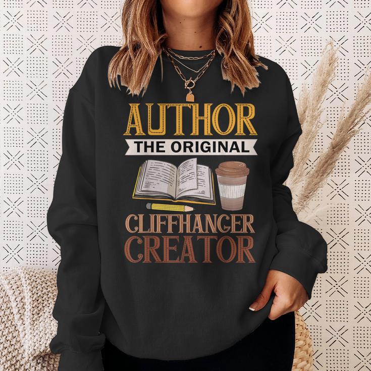 Book Writer Cliffhanger Creator Author Book Writing Novelist Sweatshirt Gifts for Her Book Writer Cliffhanger Creator Author Book Writing Novelist Sweatshirt Gifts for Her
