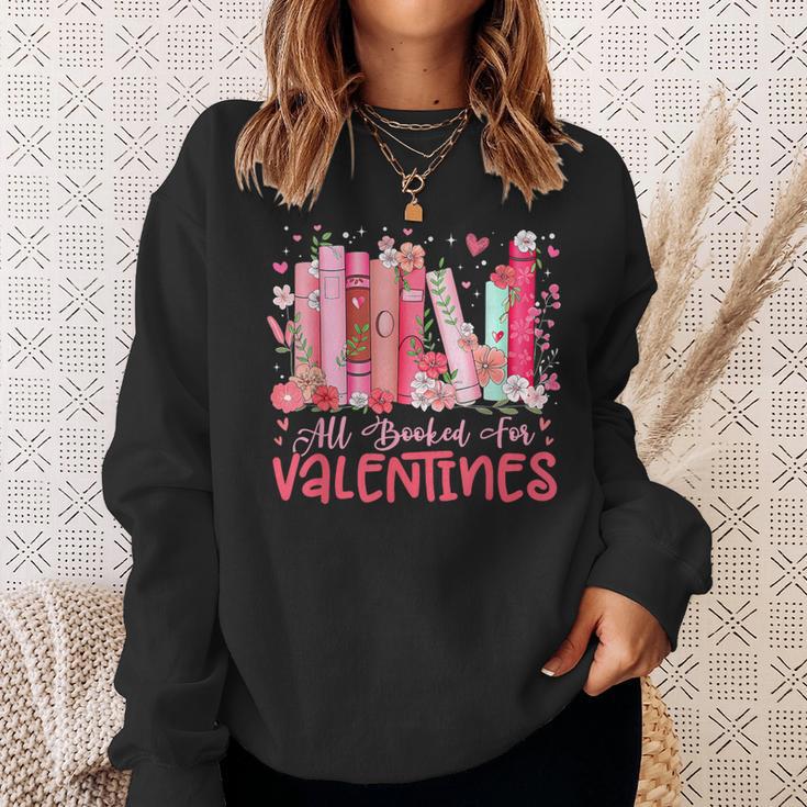 All Booked For Valentine Book Reading Women Girl Teacher Sweatshirt Gifts for Her All Booked For Valentine Book Reading Women Girl Teacher Sweatshirt Gifts for Her