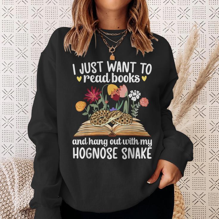 Books And My Hognose Snake Owner Hognose Snake Lover Sweatshirt Gifts for Her Books And My Hognose Snake Owner Hognose Snake Lover Sweatshirt Gifts for Her