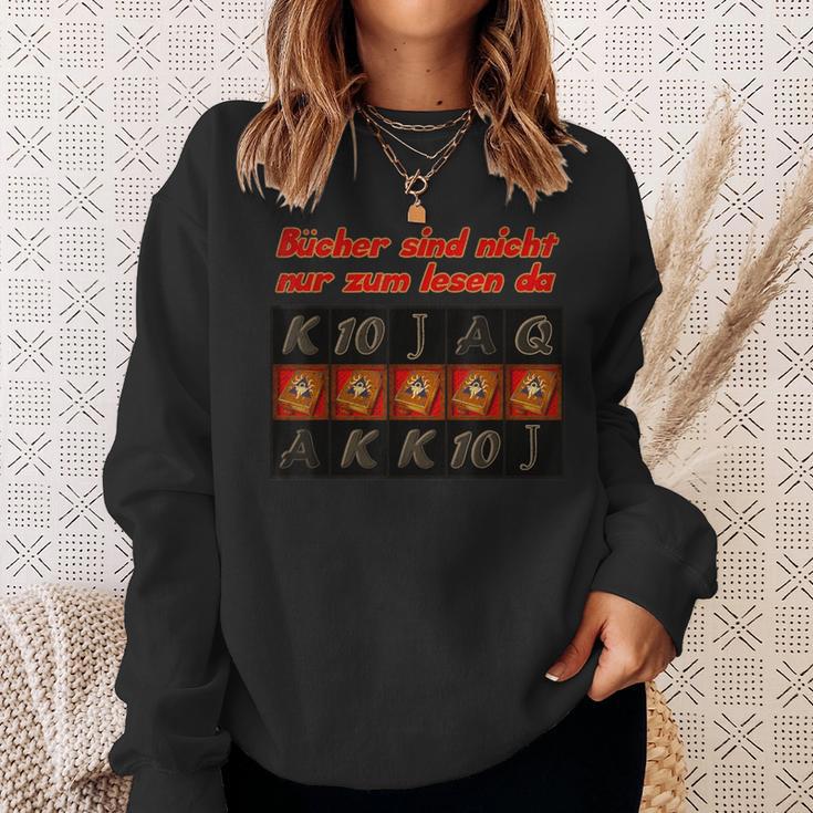 Books Are Not Only For Reading Da Freispiele Spielo Saying Sweatshirt Gifts for Her Books Are Not Only For Reading Da Freispiele Spielo Saying Sweatshirt Gifts for Her