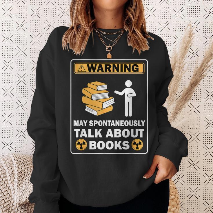 Books Reading Lovers Bookworm Librarian Book Nerd Read Sweatshirt Gifts for Her