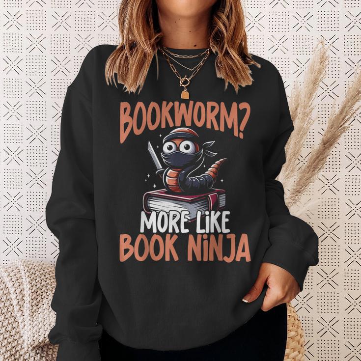 Bookworm For Book Lover Reading Librarian Sweatshirt Gifts for Her