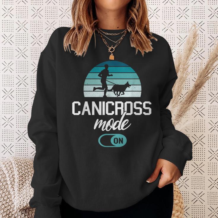 Canicross Runner 犬 トレイルランニング スウェットシャツ 彼女への贈り物