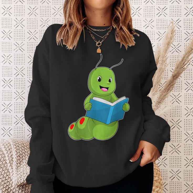Caterpillar Book Sweatshirt Gifts for Her