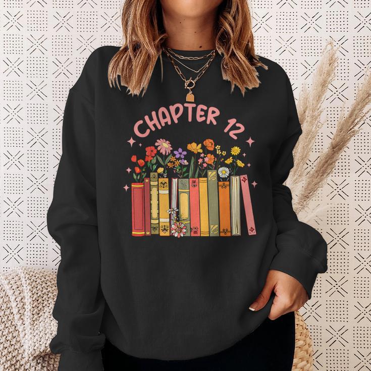 Chapter 12th Birthday Bookworm 12 Years Old For Book Loves Sweatshirt Gifts for Her
