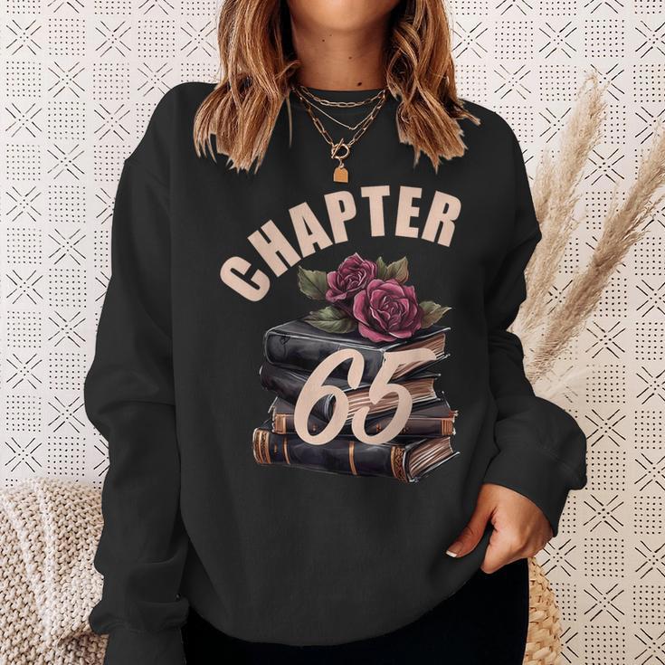 Chapter 65 65th Birthday Women Book Lovers Its My Birthday Sweatshirt Gifts for Her
