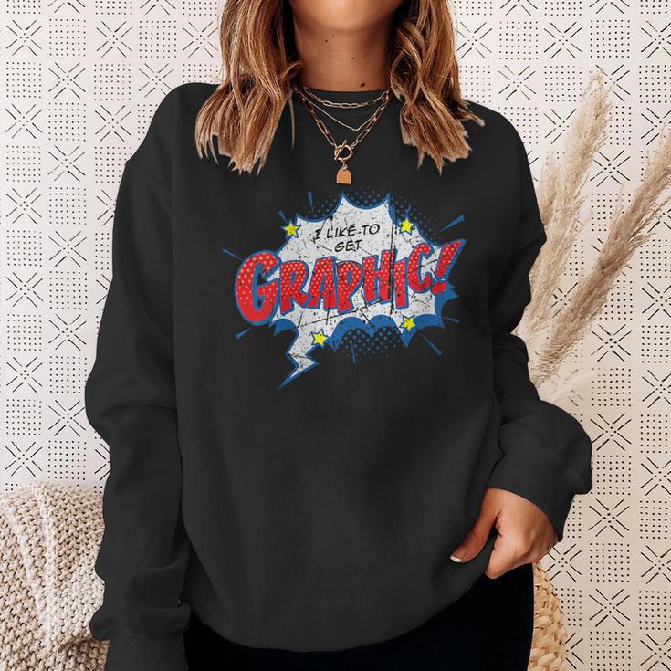 Comic Book Artist Illustrator Drawer Inker Cartoonist Manga Sweatshirt Gifts for Her Comic Book Artist Illustrator Drawer Inker Cartoonist Manga Sweatshirt Gifts for Her