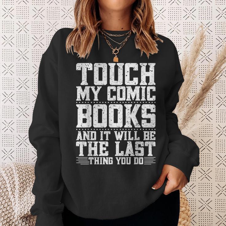 Comic Book Collecting Supplies Comics Collector Comic Books Sweatshirt Gifts for Her